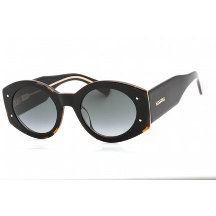 Missoni Women's Sunglasses - Oval Frame Dark Grey Shaded Lens | MIS 0064/S 0WR7 9O ,