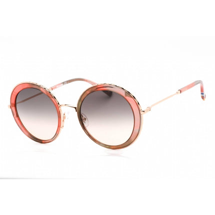 Missoni Women's Sunglasses - Pink/Gysp/Tortoise Metal Round Frame | MIS 0033/S 0CVD FF ,