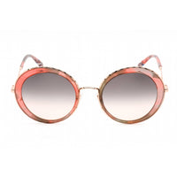 Missoni Women's Sunglasses - Pink/Gysp/Tortoise Metal Round Frame | MIS 0033/S 0CVD FF ,