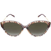Missoni Women's Sunglasses - Plum Multicolor Cat Eye Frame | MISSONI MIS 0004/S S ,