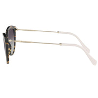 Miu Miu Women's Sunglasses - Core Grey Gradient Lenses Havana Frame | 03US-7S05D155 ,
