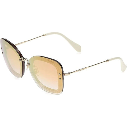 Miu Miu Women's Sunglasses - Grey Plastic Frame Pink Lens | MIU MIU 0MU02TS 109AD265 ,
