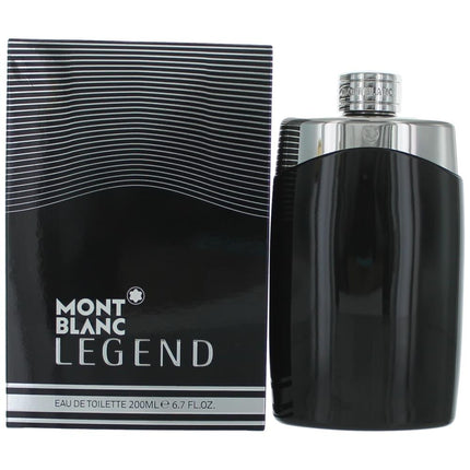 Mont Blanc Legend by Mont Blanc, 6.7 oz Eau De Toilette Spray for Men ,