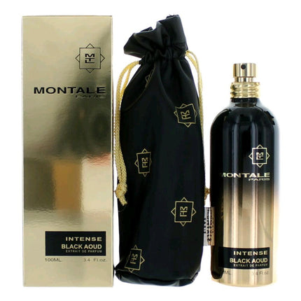 Montale Intense Black Aoud by Montale, 3.4 oz Extrait De Parfum Spray for Unisex ,