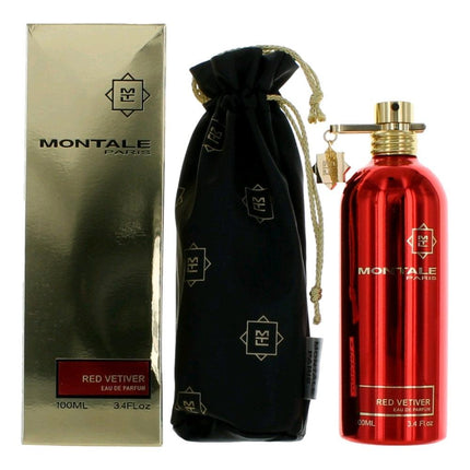 Montale Red Vetiver by Montale, 3.4 oz Eau De Parfum Spray for Men ,