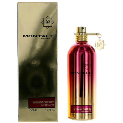 Montale Unisex EDP Spray - Intense Cherry Sandalwood and Musk Base Notes, 3.4 oz ,