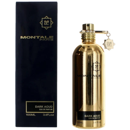 Montale Women's EDP Spray - Dark Aoud Spices, Wood Blend Fragrance Notes, 3.4 oz ,