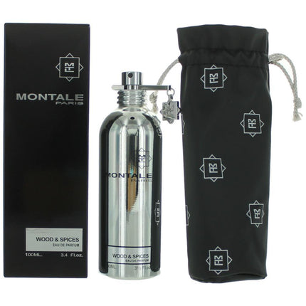 Montale Wood & Spices by Montale, 3.4 oz Eau De Parfum Spray for Men ,