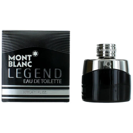 Montblanc Men's EDT Spray - Legend Sandalwood, Tonka and Evernyl Base Notes, 1 oz ,