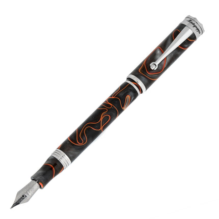 Montegrappa Ducale Murano Tramonto Resin Fountain Pen (M) ISDUR3IT ,