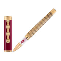 Montegrappa Rollerball Pen - Al Tarikh Yuktab Limited Edition Golden Brass | ISZ4FRIYQ ,