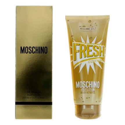 Moschino Gold Fresh Couture by Moschino, 6.7 oz Body Lotion for Women ,