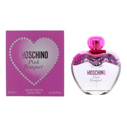 Moschino Pink Bouquet by Moschino, 3.4 oz Eau De Toilette Spray for Women ,