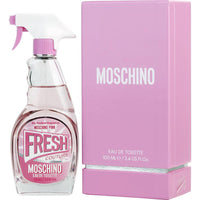 Moschino Pink Fresh Couture by Moschino, 3.4 oz Eau De Toilette Spray for Women ,