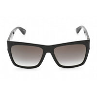 Moschino unisex Sunglasses - Black Plastic Frame Gray Sf Gd Sp Lens | MOS064/S 0807 FQ ,