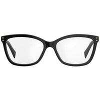Moschino Women's Eyeglasses - Black Full Rim Cat Eye Frame | MOSCHINO MOS504 807 ,