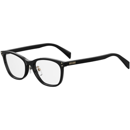 Moschino Women's Eyeglasses - Black Plastic Square Frame | MOSCHINO MOS540/F 807 ,