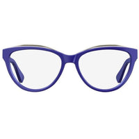 Moschino Women's Eyeglasses - Blue Plastic Cat Eye Frame | MOSCHINO MOS529 0PJP ,