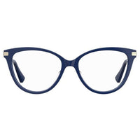 Moschino Women's Eyeglasses - Blue Plastic Cat Eye Frame | MOSCHINO MOS561 0PJP ,
