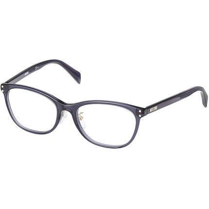 Moschino Women's Eyeglasses - Blue Plastic Square Frame | MOSCHINO MOS540/F 0PJP ,