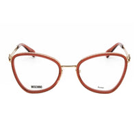 Moschino Women's Eyeglasses - Burgundy Butterfly Full-Rim Frame | MOS584 0LHF 00 ,