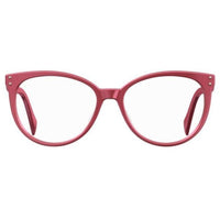 Moschino Women's Eyeglasses - Fuchsia Plastic Round Frame | MOSCHINO MOS535 0MU1 ,