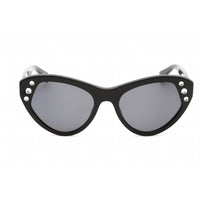 Moschino Women's Sunglasses - Black Plastic Cat Eye Shape Frame | MOS108/S 0807 IR ,