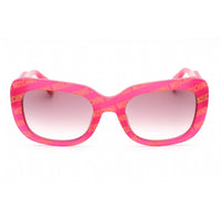 Moschino Women's Sunglasses - Fuchsia Frame Pink Doubleshade Lens | MOS132/S 0SDH 3X ,