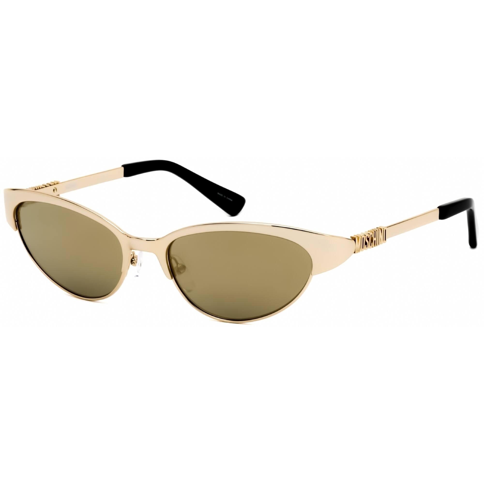 NEW MOSCHINO SUNGLASSES IVORY GREEN WOMEN EYEWEAR MOSCHINO Moschino MOS127/S Square Sunglasses | Fashion Eyewear US main image 3