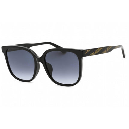 Moschino Women's Sunglasses - Rectangular Frame Dark Grey Sf Lens | MOS134/F/S 07RM 9O ,
