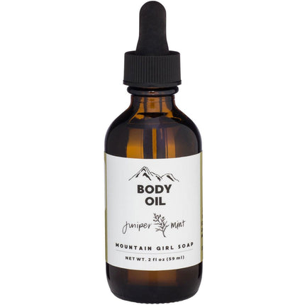 Mountain Girl Soap Body Oil - Juniper Mint, 59 ml | BL-JM ,