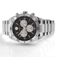 Movado Men's Chronograph Watch - Sport Black and Silver Tone Dial Bracelet | 0607439 ,