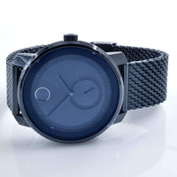 Movado Men's Quartz Watch - Bold Blue Dial Stainless Steel Mesh Bracelet | 3600680 ,
