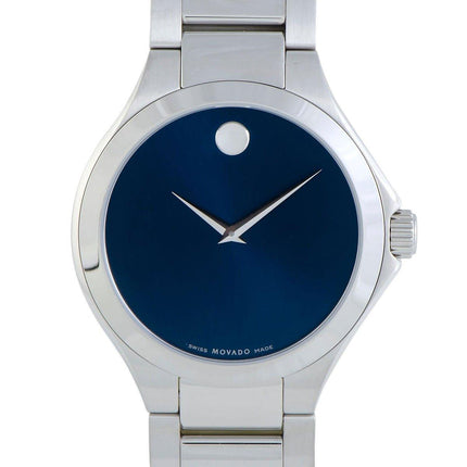 Movado Men's Quartz Watch - Defio Blue Dial Stainless Steel Bracelet | 0607311 ,