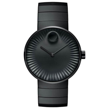 Movado Men's Quartz Watch - Edge Black Dial Bracelet | 3680007 ,