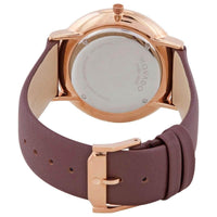 Movado Men's Quartz Watch - Modern 47 Rose Gold Case Brown Leather Strap | 0607261 ,