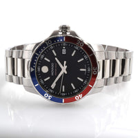 Movado Men's Quartz Watch - Series 800 Rotating Bezel Black Dial Bracelet | 2600152 ,