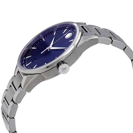 Movado Men's Quartz Watch - Stratus Blue Dial Stainless Steel Bracelet | 0607244 ,