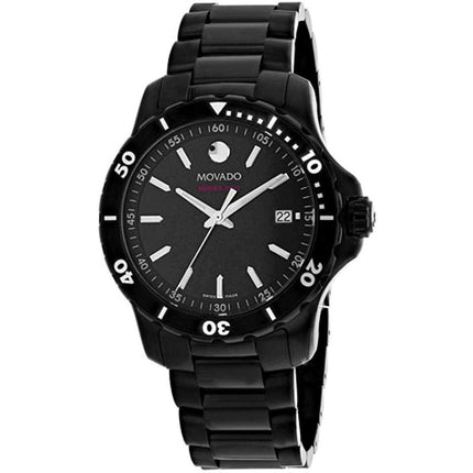 Movado Men's Watch - Series 800 Black Dial Stainless Steel Bracelet | 2600143 ,