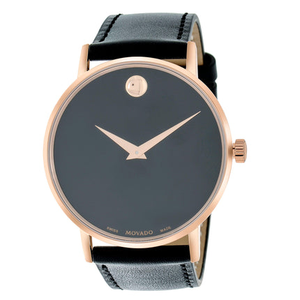 Movado Museum Classic Stainless Steel Men's Quartz Watch 607315 ,