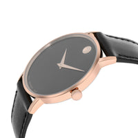 Movado Museum Classic Stainless Steel Men's Quartz Watch 607315 ,