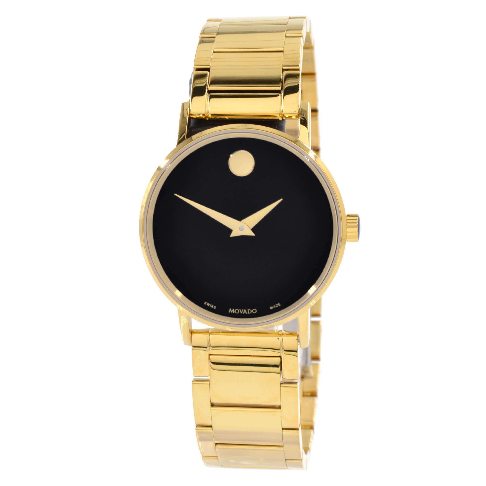 movado museum gold womens