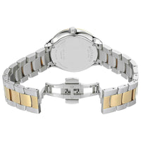 Movado Women's Diamond Watch - Bellina Quartz MOP White Dial TT Bracelet | 0606979 ,
