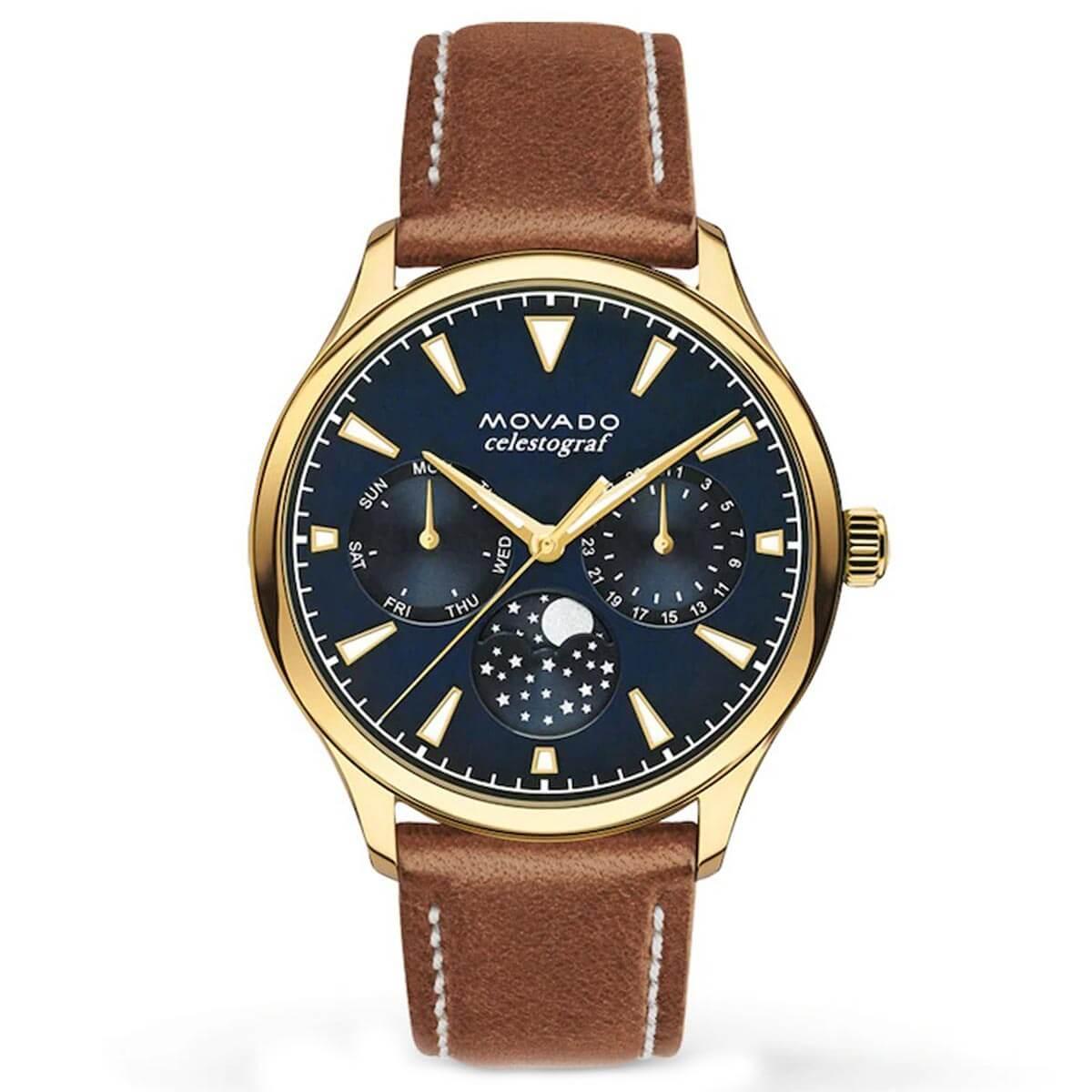 Women’s Movado Navy/Gold Watch Movado Women main image 3