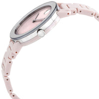 Movado Women's Quartz Watch - Bold Evolution Blush Dial Ceramic Bracelet | 3600709 ,