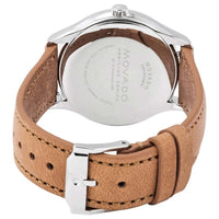 Movado Women's Quartz Watch - Heritage Calendoplan White Dial Leather Strap | 3650065 ,