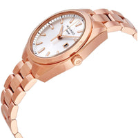 Movado Women's Quartz Watch - Heritage Datron Rose Gold Tone Bracelet | 3650039 ,