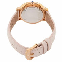 Movado Women's Quartz Watch - Ultra Slim Rose Gold Case Pink Leather Strap | 0607373 ,