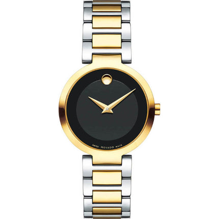 Movado Women's Swiss Quartz Watch - Modern Classic Two Tone Bracelet | 0607102 ,