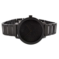 Movado Women's Watch - Bold Evolution Black Glitter Dial Steel Bracelet | 3600829 ,